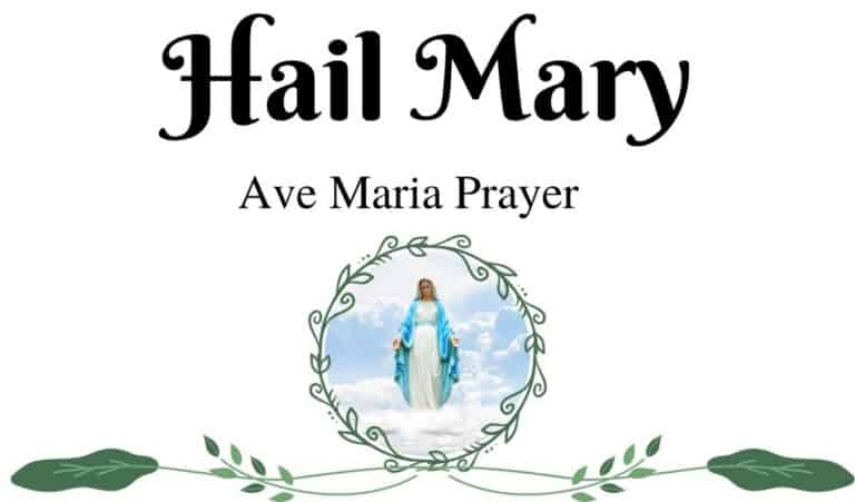 Hail Mary Prayer