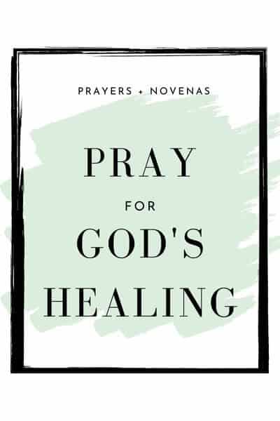 Pray for God's Healing