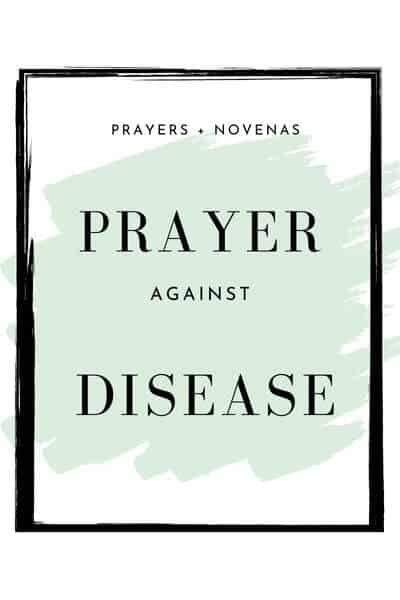 Prayer Against Disease