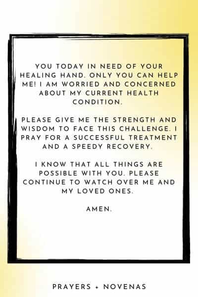 Prayers for Healing While Hospitalized - prayer 1