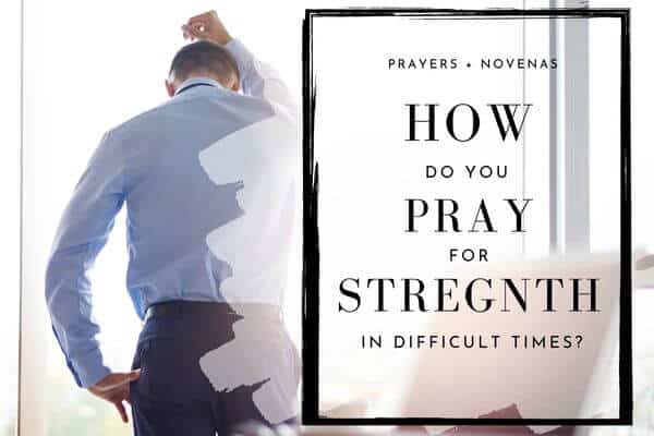 Praying for Strength and Healing - How do you Pray for Strength in Difficult Times - Business man leaning on window feeling stressed