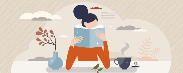 What would God say to your anxiety? A woman reading the Bible